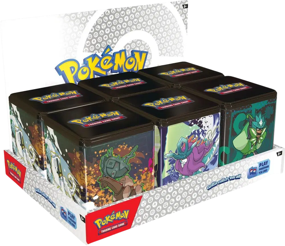 Pokemon Stacking Tins: Treasures of Ruin-Paradox Pokémon