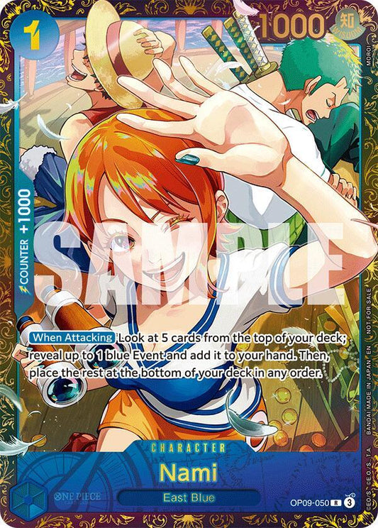 Nami (Championship 25-26 Regionals Season 1) OP09-050 One Piece Promotion Cards