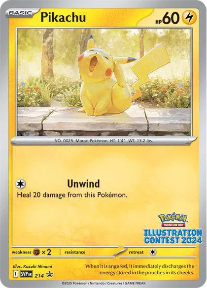 Pikachu - 214 Pokemon Promo 214 Scarlet & Violet Promo