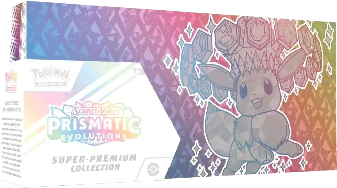 Prismatic Evolutions SuperCollection Pokemon Prismatic Evolutions