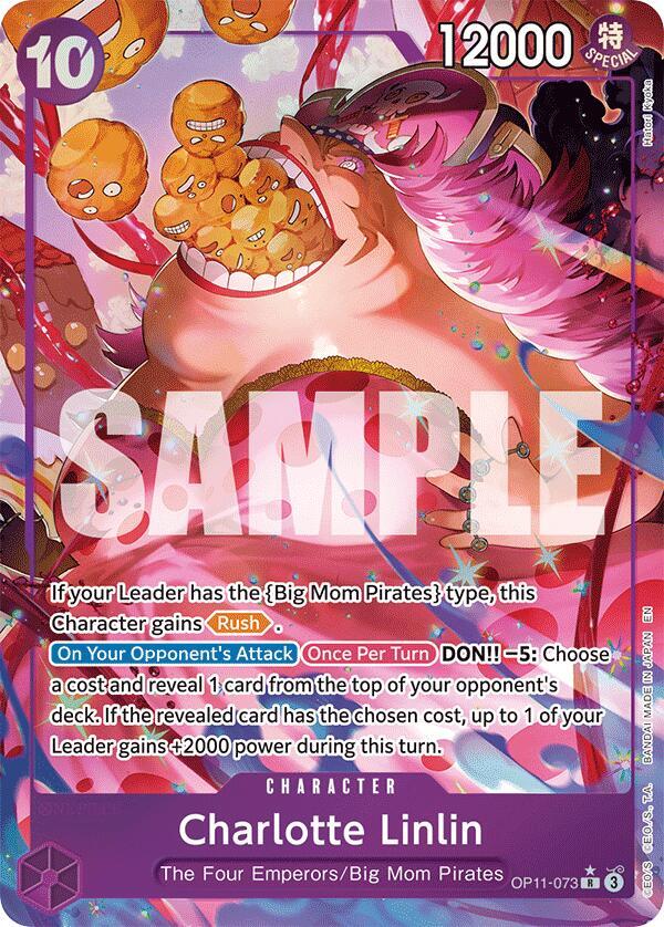 Charlotte Linlin (Alternate Art) OP11-073 A Fist of Divine Speed