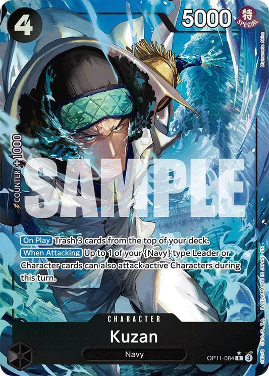 Kuzan (Alternate Art) R OP11-084 A Fist of Divine Speed