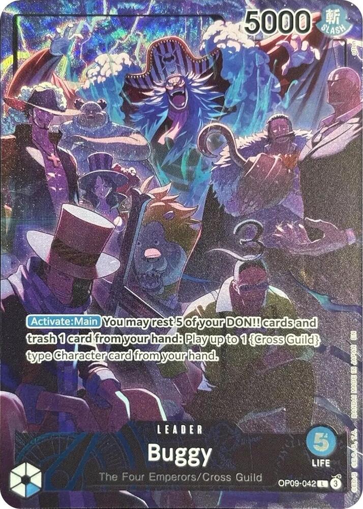 Buggy (English Version 2nd Anniversary Set) One Piece Promotion Cards L OP09-042