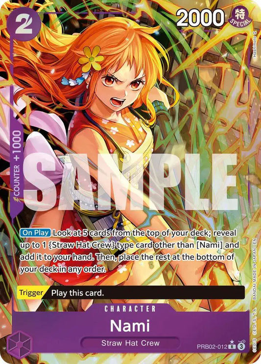 Nami (Alternate Art)  PRB02-012 Premium Booster -The Best- Vol. 2