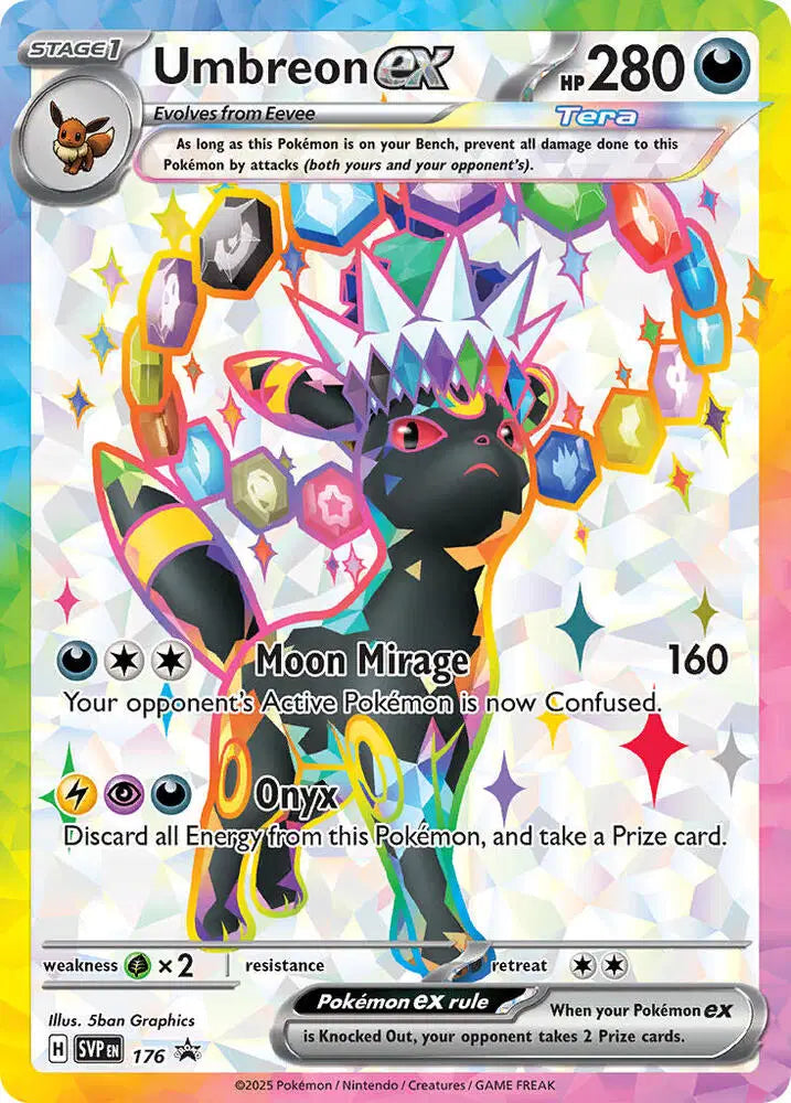 Umbreon ex - 176 Promo SVP 176 Scarlet & Violet Promo