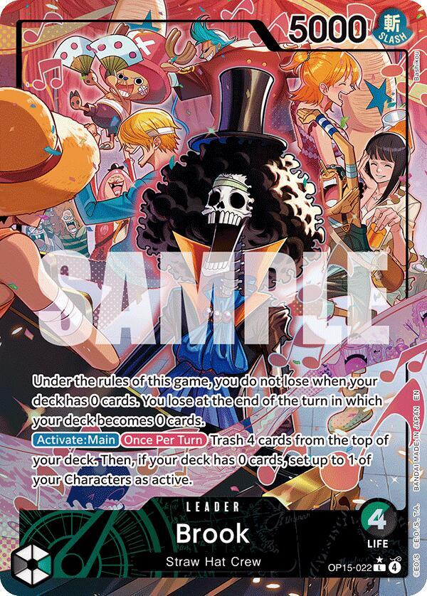 Brook (OP15-022) (Alternate Art) Adventure on Kami's Island L OP15-022
