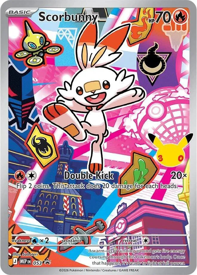 Scorbunny Mega Evolution Promos Promo 053