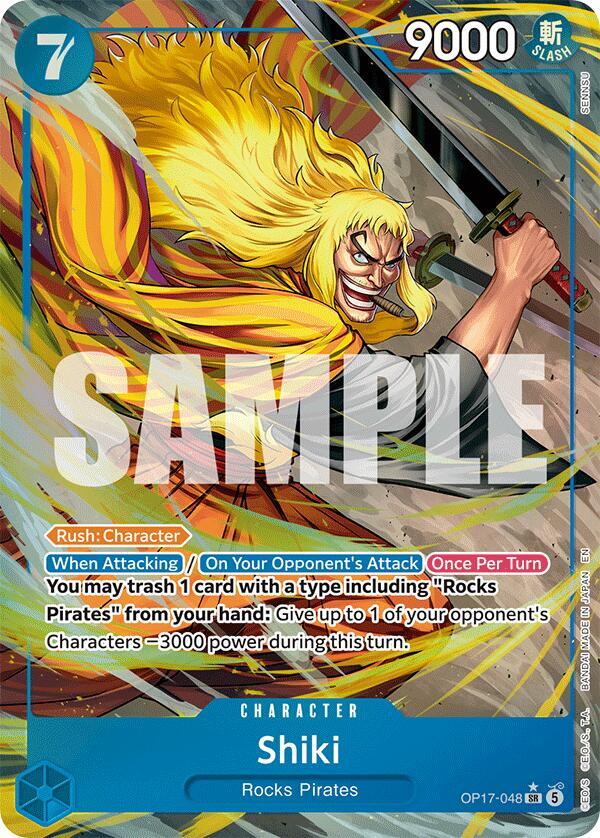 Shiki (048) (Alternate Art) - The World's Strongest Warriors (OP17)