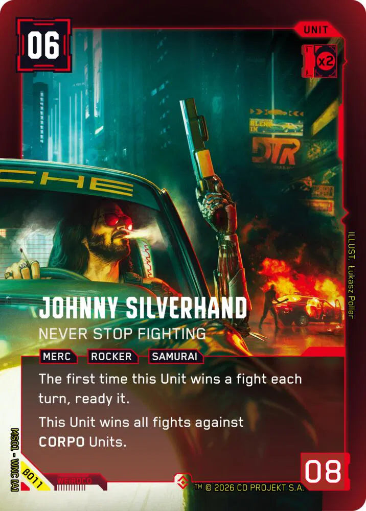 Johnny Silverhand - Never Stop Fighting (Epic) Welcome to Night City - Beta Epic B011