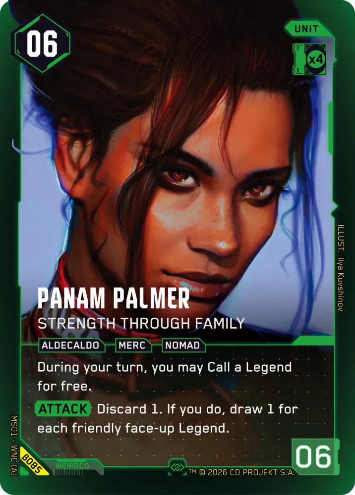 Panam Palmer - Strength Through Family (Secret) Welcome to Night City - Beta Secret B085