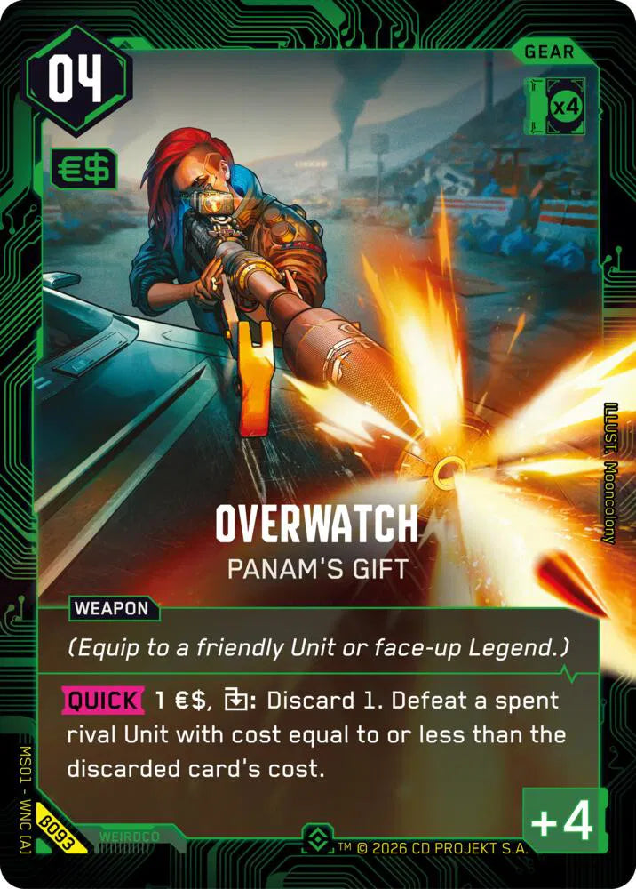 Overwatch - Panam's Gift (Epic) Welcome to Night City - Beta Epic B093