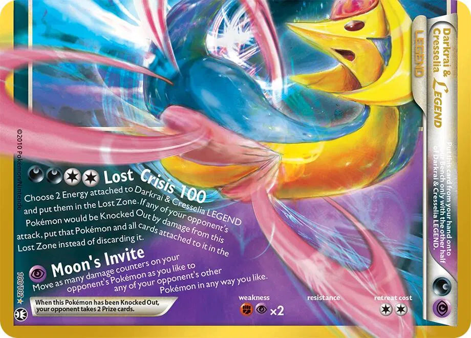 Darkrai & Cresselia Legend (Bottom) 30th Celebration: Classic Collection Classic Collection 100/102