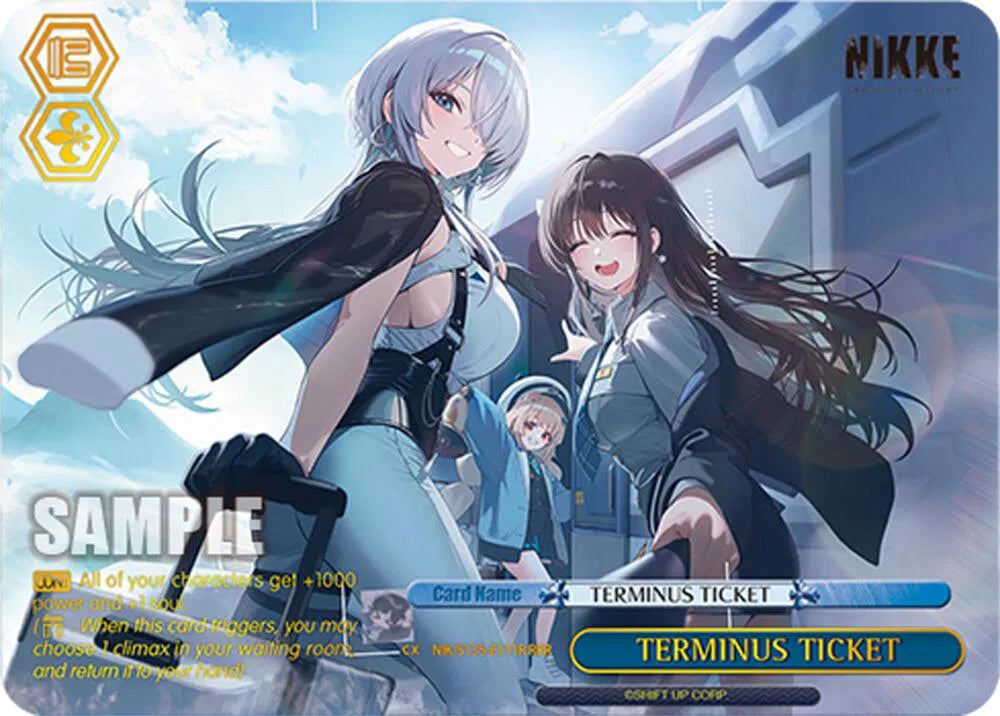 TERMINUS TICKET (RRR) GODDESS OF VICTORY: NIKKE Vol.2 Triple Rare NIK/S135-E111R
