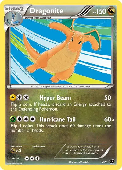 Dragonite Dragon Vault Holo Rare 5