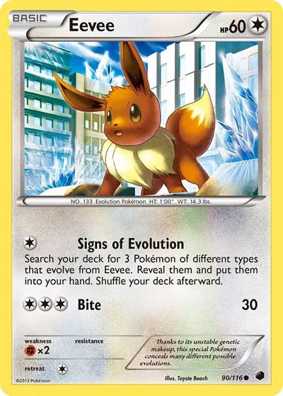 Eevee (90) Plasma Freeze Common 90