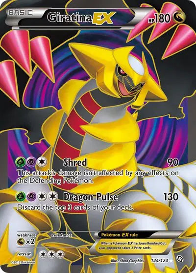 Giratina EX (124/124) Dragons Exalted
