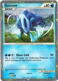 Suicune Holo Rare HGSS21 HGSS Promos
