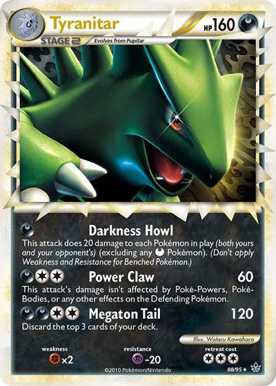 Tyranitar (Prime) Unleashed Ultra Rare 88