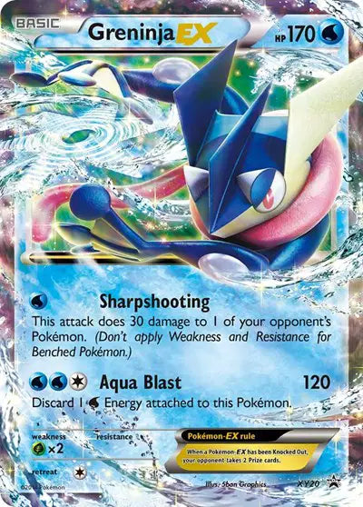 Greninja EX Pokemon Promo XY20 XY Promos