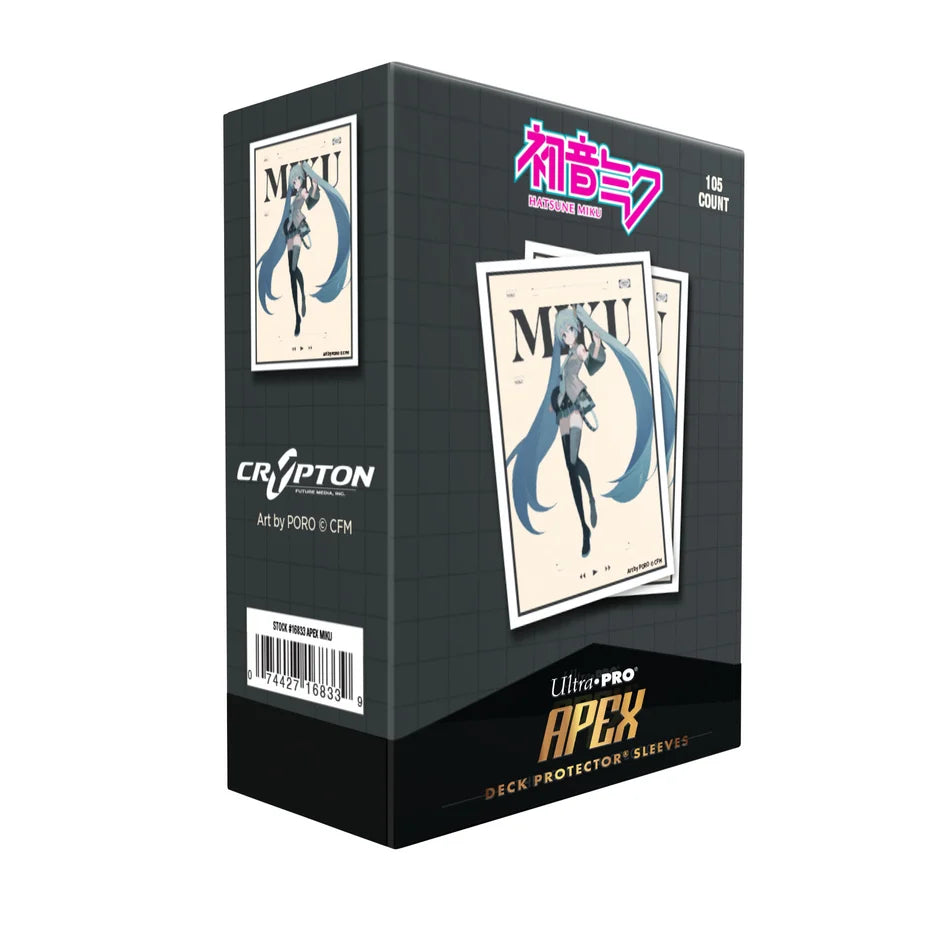 Ultrapro D-Pro Apex Hatsune Miku Retro Soundscapes Hatsune Miku 105Ct