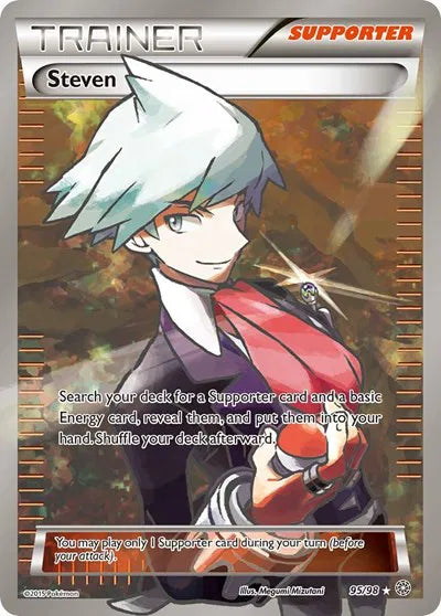 Steven (Full Art) Ultra Rare 95 Ancient Origins