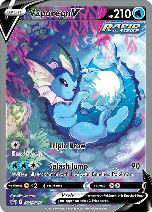 vaporeon v (swsh181)