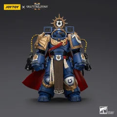 JOYTOY Warhammer 40k 1/18 Action Figure Ultramarines Marneus Calgar Chapter Master with MKX Gravis Armour and Gauntlets of Ultramar 5.31-inch
