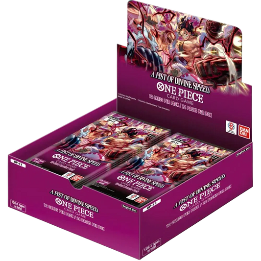 One Piece Card Game - A Fist of Divine Speed Booster Box op11