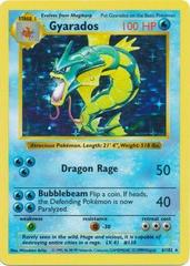 Gyarados Pokemon Holo Rare 6 Base Set (Shadowless)