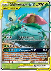 PSA 2019 SUN & MOON TEAM UP #1 CELEBI & VENUSAUR GX TEAM UP MINT 9
