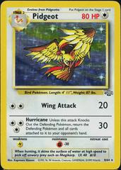 Pidgeot Pokemon Holo Rare 8 Jungle