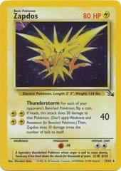 Zapdos (30) Pokemon Rare 30 Fossil