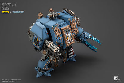 JOYTOY 1/18 Action Figure Warhammer 40,000 Mecha Space Wolves Bjorn The Fell Handed 7.87inch