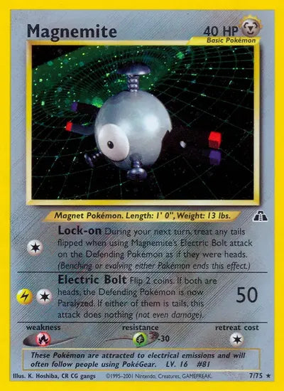 Magnemite (7) - Neo Discovery (N2)