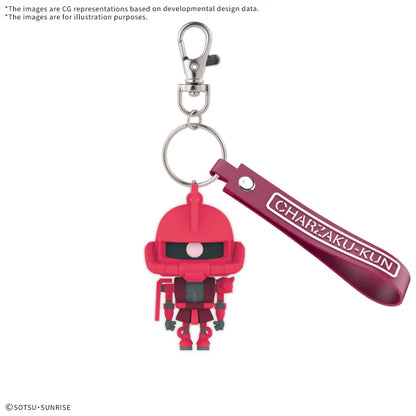 Gunpla-kun Series - 3D Rubber Mascot Keychain