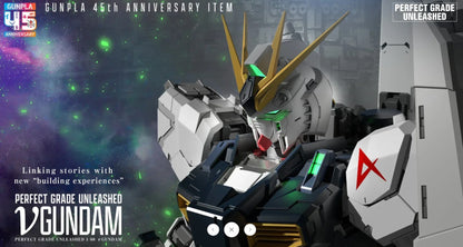 BANDAI PG Unleashed PGU 1/60 RX-93 Nu Gundam "Mobile Suit Gundam" Model Kit