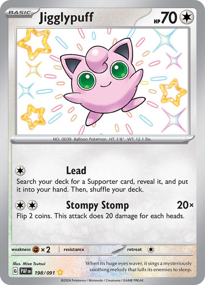 Jigglypuff - SV: Paldean Fates (PAF)