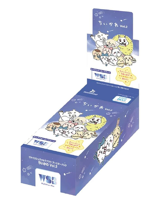 Weiss Schwarzblau Booster Pack Chiikawa Vol. 2 Box