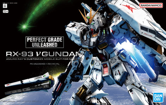 BANDAI PG Unleashed PGU 1/60 RX-93 Nu Gundam "Mobile Suit Gundam" Model Kit