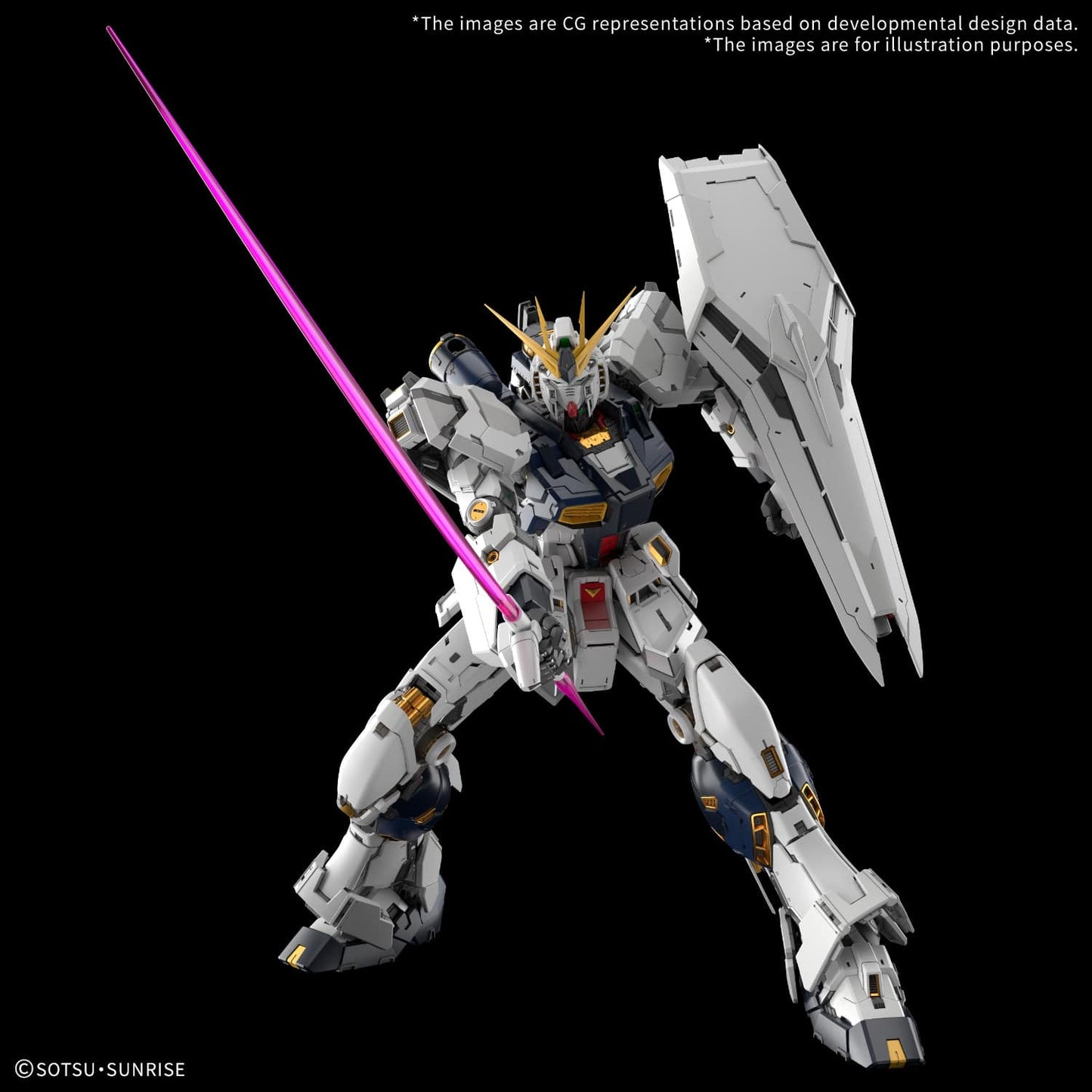 BANDAI PG Unleashed PGU 1/60 RX-93 Nu Gundam "Mobile Suit Gundam" Model Kit