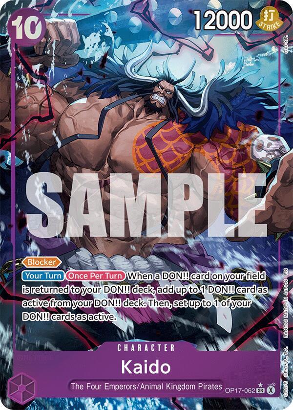 Kaido (062) (Alternate Art) - The World's Strongest Warriors (OP17)