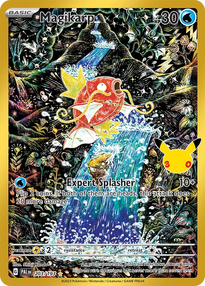 Magikarp 30th Celebration: Classic Collection Classic Collection 203/193