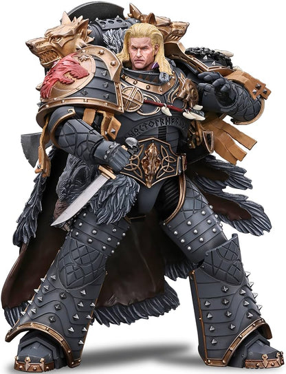 Warhammer the Horus Heresy Action Figure 1/18 Space Wolves Leman Russ Primarch of the VIth Legion
