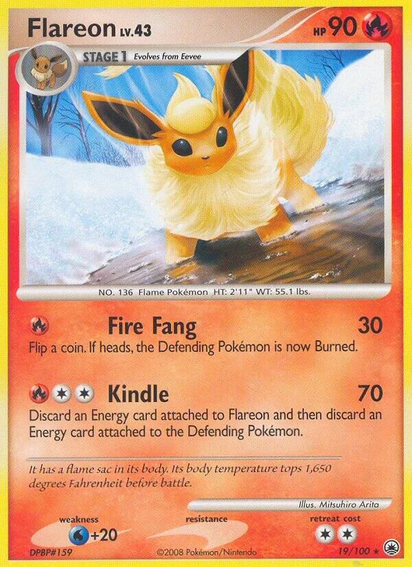 Flareon - Majestic Dawn (MD) [Reverse Holo]
