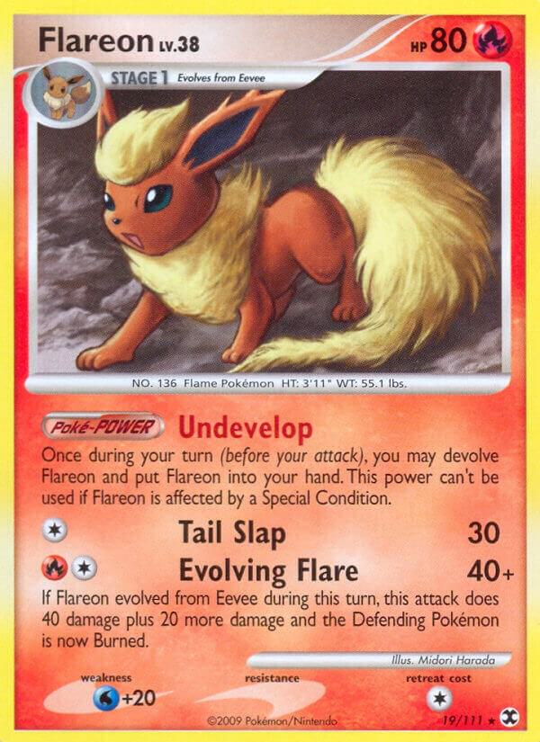 Flareon - Rising Rivals (RR) [Reverse Holo]