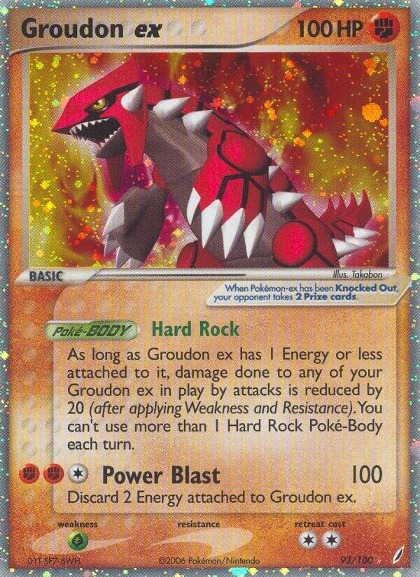Groudon ex - EX Crystal Guardians (CG)