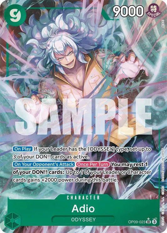 Adio (Parallel)(OP09-023) Emperors in the New World