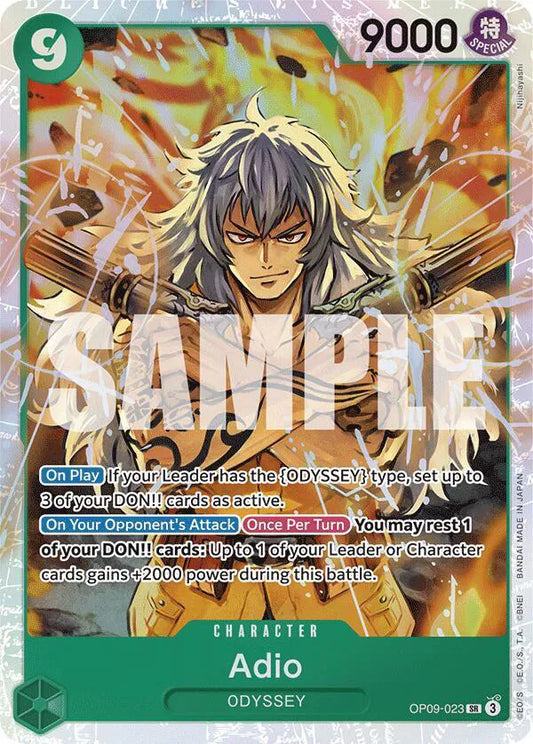 Adio(SR)(OP09-023) Emperors in the New World