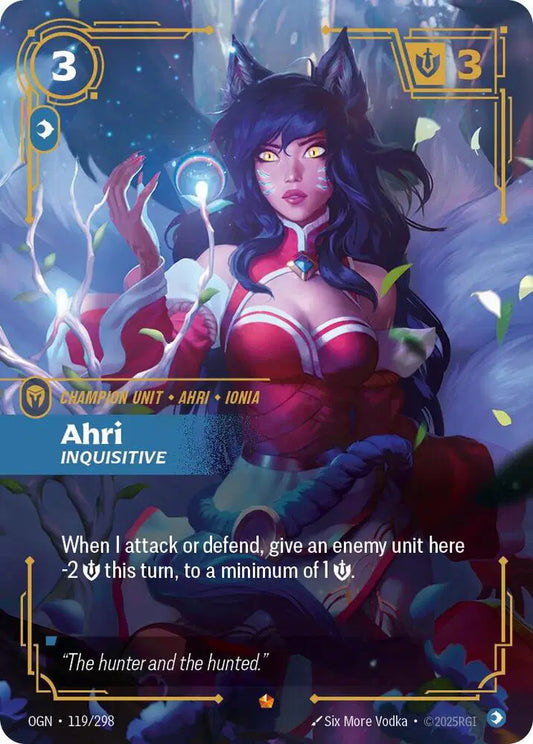 Ahri - Inquisitive Origins Epic 119/298