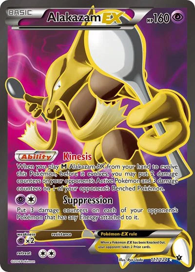 Alakazam EX (Full Art) 117 XY - Fates Collide